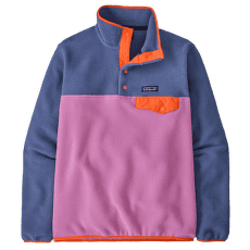 Sweat-shirt Patagonia Lightweight Synch Snap-T Pulover Women Brisk Purple