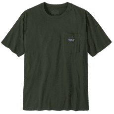 T-shirt a manches courtes Patagonia Daily Pocket Tee Men Old Growth Green