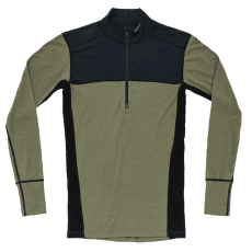 T-shirt a manches longues Devold Lauparen Merino 190 Zip Neck Men 284A INK/LICHEN/BLACK