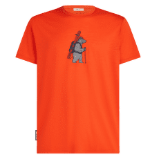T-shirt a manches courtes Icebreaker Merino 150 Tech Lite SS Tee Bear Tour Men FERVID