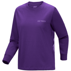 T-shirt a manches longues Arcteryx Kragg Cotton Bird Crew LS Women Azalea / Aster