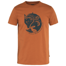 T-shirt a manches courtes Fjällräven Arctic Fox T-Shirt Men Terracotta Brown
