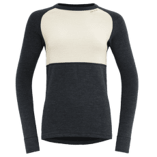 T-shirt a manches longues Devold Expedition Merino Silk Shirt Women 284C INK/OFFWHITE