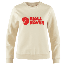 Sweat-shirt Fjällräven Fjällräven Logo Sweater Women Chalk White-Flame Orange