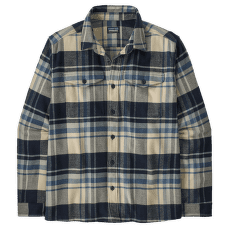 Chemises a manches longues Patagonia Fjord Flannel Shirt Men Hibernate: Sunken Blue