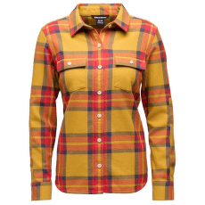 Chemises a manches longues Black Diamond Project Twill LS Shirt Women Amber-Coral Red