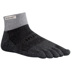 Chaussettes Injinji Trail Midweight Mini Crew Xtralife GRANITE
