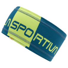 Bandeau La Sportiva Diagonal Headband Storm Blue/Lime Punch