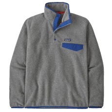 Sweat-shirt Patagonia Lightweight Synch Snap-T Pullover Men Nickel w/Clement Blue