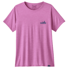 T-shirt a manches courtes Patagonia Cap Cool Daily Graphic Shirt Women 73 Skyline: Brisk Purple X-Dye