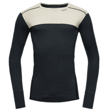 T-shirt a manches longues Devold Lauparen Merino 190 Shirt Men 010C RAW WHITE/INK/BLACK