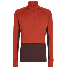 T-shirt a manches longues Icebreaker Merino 260 ZoneKnit™ LS Half Zip Men JAVA/AGATE/CB