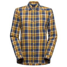 Chemises a manches longues La Sportiva RAMBLER LINED FLANNEL SHIRT WOMEN Night Sky/Chalk