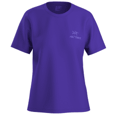 T-shirt a manches courtes Arcteryx Kragg SL Cotton Emblem Crew SS Women Azalea