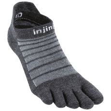 Chaussettes Injinji Run Lightweight No-Show Wool SLATE