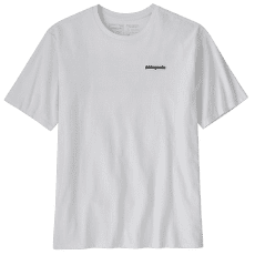 T-shirt a manches courtes Patagonia P-6 Logo Responsibili Tee Men White