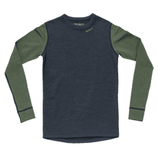 T-shirt a manches longues Devold Expedition Merino Shirt JR 287D  NIGHT/FOREST