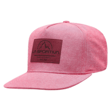 Casquette de baseball La Sportiva Flat Hat Mountain Red/Redwood