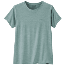 T-shirt a manches courtes Patagonia Cap Cool Daily Graphic Shirt Waters Women Boardshort Logo: Thermal Blue X-Dye