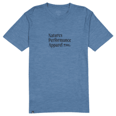 T-shirt a manches courtes Mons Royale Zephyr Merino Cool T-Shirt Men Steel Blue
