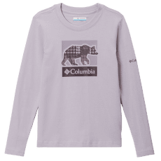 T-shirt a manches longues Columbia Hazeldel Hill™ Long Sleeve Graphic Tee Girls Lavender Pearl, Barely Printed 551