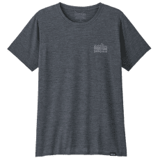 T-shirt a manches courtes Patagonia Cap Cool Daily Graphic Shirt Women Strataspire: Smolder Blue X-Dye