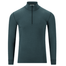 T-shirt a manches longues Aclima WarmWool Mock Neck Shirt Men Green Gables