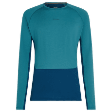 T-shirt a manches longues Icebreaker Merino 200 ZoneKnit™ LS Crewe Men ATLANTIS/TOPAZ/CB