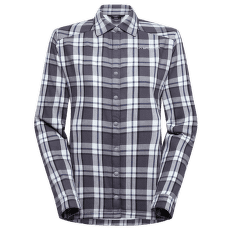 Chemises a manches longues La Sportiva RAMBLER LINED FLANNEL SHIRT WOMEN Onyx/Chalk