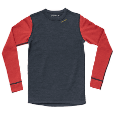 T-shirt a manches longues Devold Expedition Merino Shirt JR 287E  NIGHT/BEAUTY