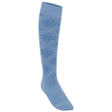 Chaussettes hauteur genou Kari Traa Rose Wool Ski Socks IRI/PASTEL LIGHT BLUE