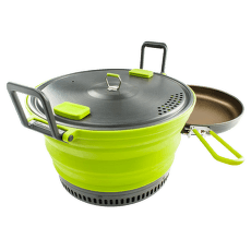 Ustensiles GSI ESCAPE SET 3L WITH FRY PAN Green