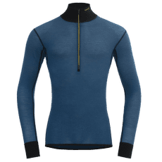 T-shirt a manches longues Devold Wool Mesh 190 Zip Neck Men 422B FLOOD/CAVIAR