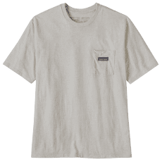 T-shirt a manches courtes Patagonia Daily Pocket Tee Men Birch White