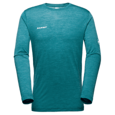 T-shirt a manches longues Mammut  Tree Wool FL Longsleeve Men 40324 deep teal melange