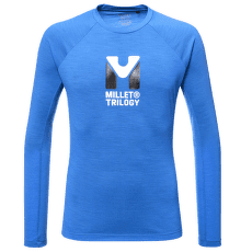 T-shirt a manches longues Millet TRILOGY WOOL TS LS Men ICON BLUE