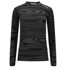 T-shirt a manches longues Aclima WarmWool Crew Neck Women Black Motion
