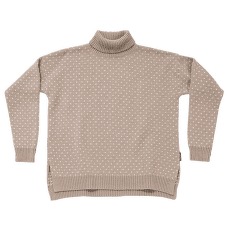 Pull Devold Sorisen Wool Sweater Women 684B STONE/OFFWHITE