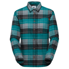 Chemises a manches longues Mammut Trovat Longsleeve Shirt Women 00823 strata-deep teal
