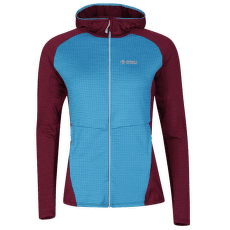 Sweat-shirt Direct Alpine Sella Hood Lady ocean/cherry