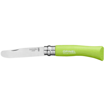 Couteau Opinel VRI N°07 My first Apple Green