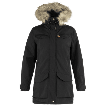 Veste longue Fjällräven Nuuk Parka Women Black