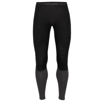 Leggings Icebreaker 200 ZoneKnit Leggings Men BLACK/JET HTHR/CB