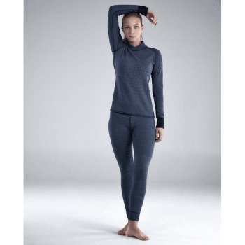 T-shirt a manches longues Devold Kvitegga Cross Neck Women 284A INK