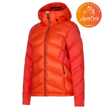 Veste La Sportiva Supercouloir 1000 Down Jacket Women Cherry Tomato/Carbon