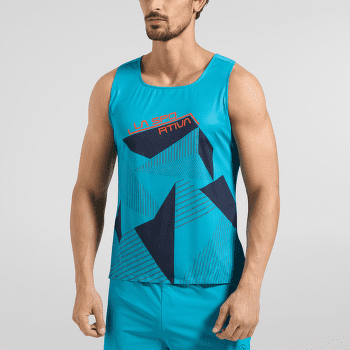 Débardeur La Sportiva COMP TANK Men Tropic Blue/Deep Sea