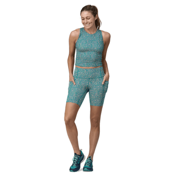 Débardeur Patagonia Reversible Tank Women Wetland Blue