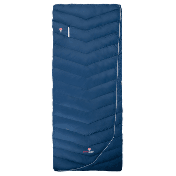 Sac de couchage Grüezi bag Biopod DownWool Hybrid Cotton Comfort Night Blue