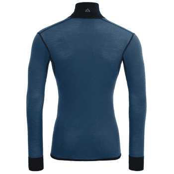 T-shirt a manches longues Devold Wool Mesh 190 Zip Neck Men 422B FLOOD/CAVIAR
