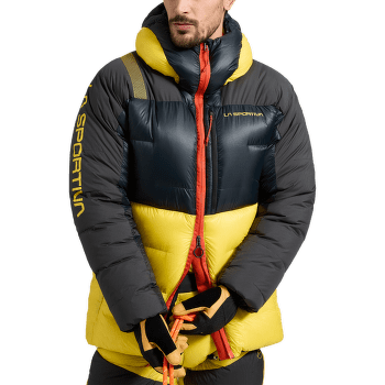 Veste La Sportiva OLYMPUS TECH DOWN PARKA Black/Yellow